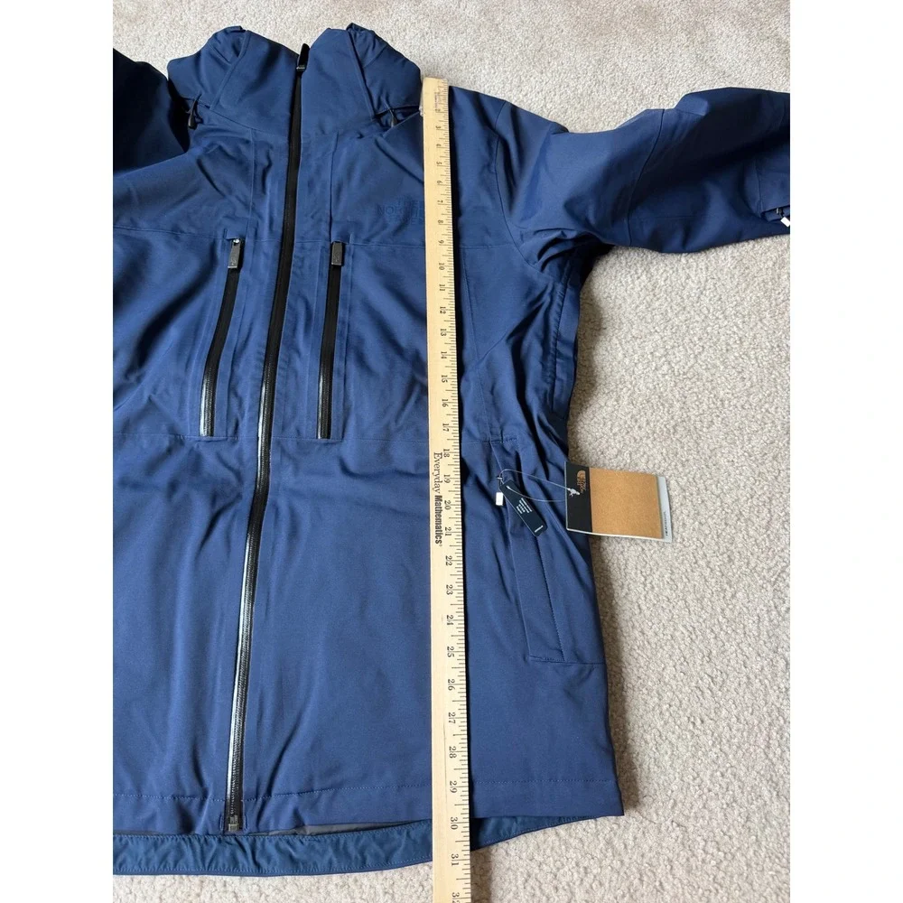 The North Face Men's Jacket Chakal NEW Hooded DRYVENT Summit Navy Blue Large